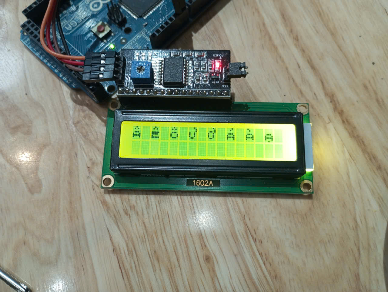 LCD hiển thị nhiều ký tự tiếng Việt có dấu